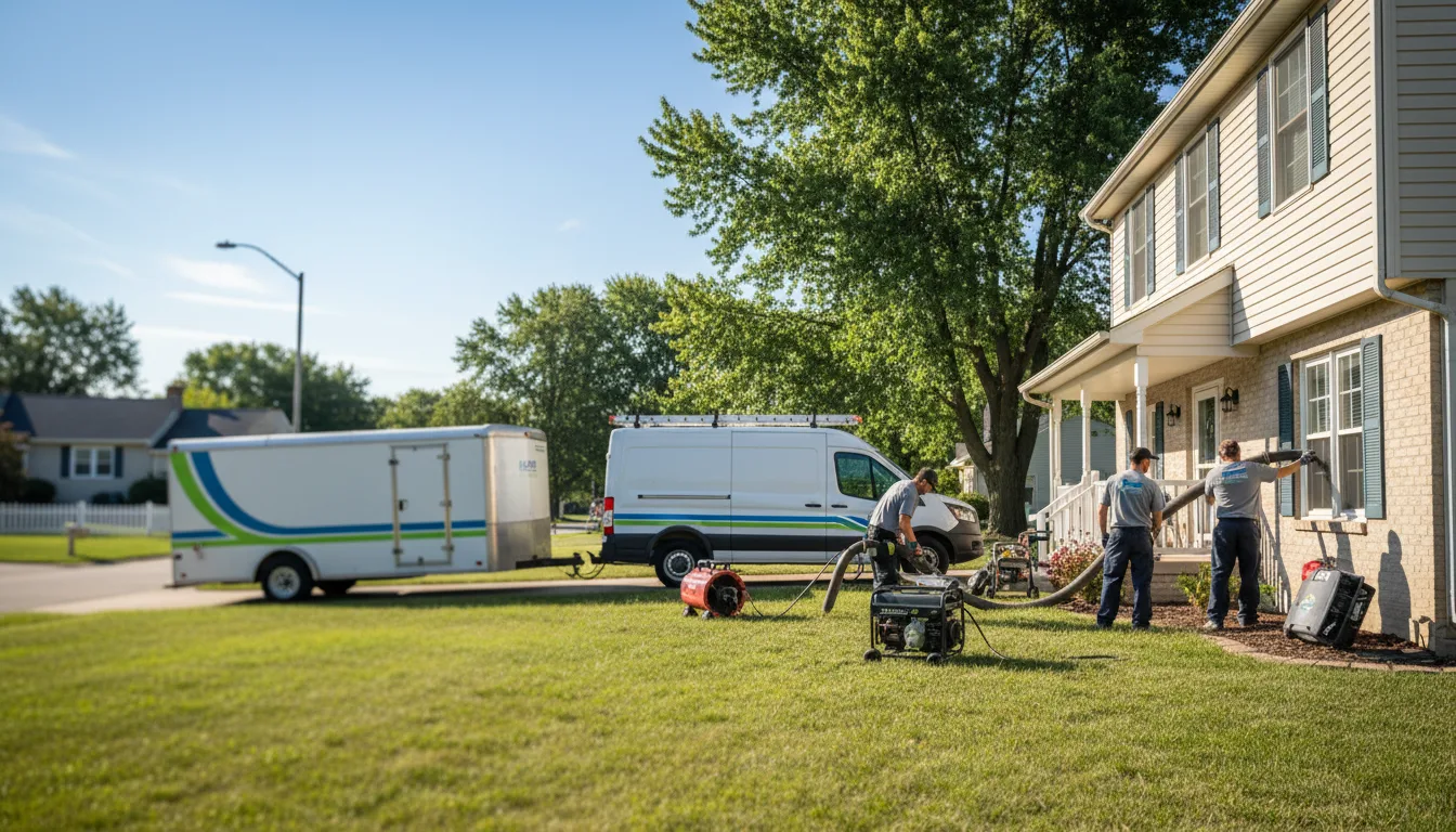 Flooded Basement Restoration And Cleanup With Repair in Lake City, KS near me